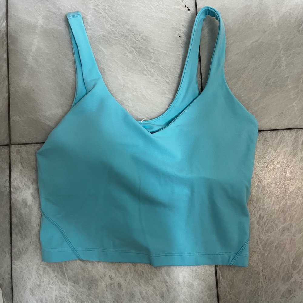 Women's Cyan Blue Lululemon Align Tank